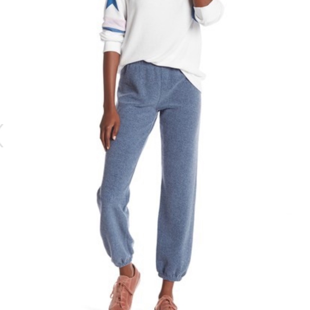 Wildfox Teddy Bear Fleece Sweatpants in small